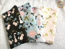 Image of Handmade Glasses Case Soft Padded Spectacle Pouch Mary Poppins Fabric