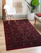Image of Luxury Traditional Non Slip Rug Large Living Room Bedroom Carpet Hallway Runner