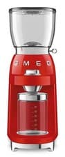 Image of 8017709318000 Smeg 50's Style Coffee Grinder CGF11RDEU Red SMEG