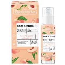 Image of Bielenda Eco Sorbet Peach Micellar Water Serum Cleansing Foam and Face Cream