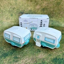 Image of Caravan Salt & Pepper Set from Wild Wood Caravan Park | New & Boxed