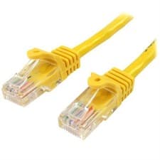 Image of StarTech Cat5e Ethernet Patch Cable with Snagless RJ45 Connectors - 10 m Yellow