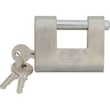 Image of Faithfull Brass Shutter Padlock 80mm Standard