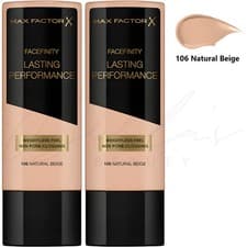 Image of MAX FACTOR Lasting Performance Liquid Foundation - 106 Natural Beige *PACK OF 2*