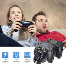 Image of OIVO PS4 Controller Charger - Dualshock 4 Controller Charging Station with Up...