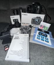 Image of Canon EOS 2000D 24.1 MP Digital SLR Camera