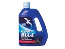 Image of Elsan Original Blue Toilet Fluid 2L Bottle.