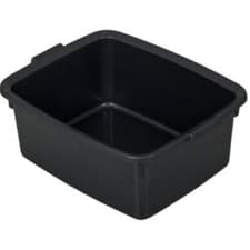 Image of Addis Extra Large Washing Up Bowl 12 Litre Rectangular Belfast Butler - Black