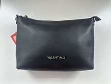 Image of Mario Valentino Brixton Cross Body Bag In Black - Brand New New With Tags