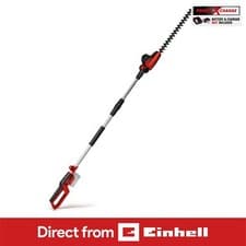 Image of Einhell Cordless Hedge Trimmer 41cm High Reach 18V PXC GC-HH 18/45 Li BODY ONLY
