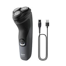 Image of Philips Series 1000 Men Wet & Dry Electric Rotary Shaver Razor 4D Flex Heads USB