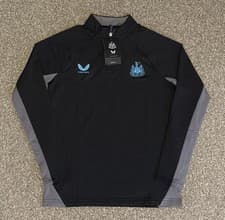 Image of Kids Newcastle United 1/4 Zip Castore Training Top, Large, BNWT