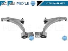 Image of FOR ALFA 159 SPIDER FRONT LEFT RIGHT LOWER WISHBONE SUSPENSION CONTROL ARM PAIR