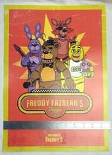 Image of Five Nights At Freddy’s 2 Exclusive A3 Poster - FREE DELIVERY - BRAND NEW