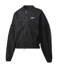 Image of Reebok Womens Fashion Cropped Jacket, Black, Small