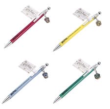 Image of Harry Potter Premium Pen Official Warner Bros Licence With Charm Crest Blue Ink