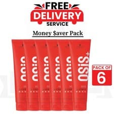 Image of 6 X CHWARZKOPF Osis+ Texture G. Force Extra Strong Gel For Dry Hair 150ml