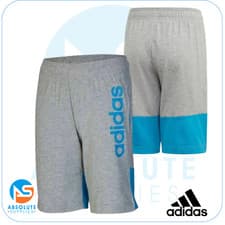 Image of Adidas Tasto Jersey Short Light Grey Boys Shorts, Genuine BNWT
