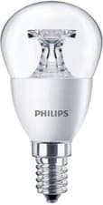 Image of Philips 4w = 25w E14 Small Screw Cap LED Corepro Lustre Golfball Lightbulb