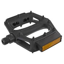 Image of DMR - V6 Plastic Pedal - Cro-Mo Axle - Black with REFLECTOR