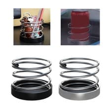 Image of Universal Car Drink Cup Holder Durable Multipurpose Spring Stand for Automobile