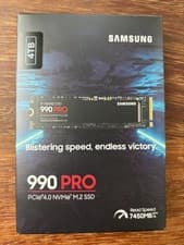 Image of Samsung 990 Pro 4TB m.2 NVME SSD, Brand New, Sealed
