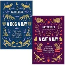 Image of Battersea Dogs and Cats Home 2 Books Collection Set A Dog a Day, A Cat a Day