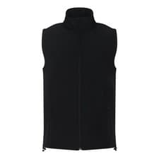 Image of Mens Softshell Gilet Jacket Workwear Full Zip Vest Work Wear Uniform 2-Layer Top