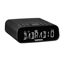 Image of Lenco Clock Radio with / Bluetooth and Large Adjustable LCD Screen