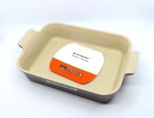 Image of Le Creuset Heritage Rectangular Dish Stoneware 32 cm Flint