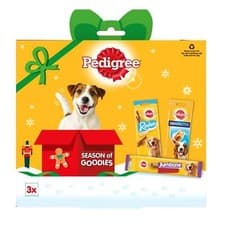 Image of Pedigree Christmas Dog Treats Gift Box