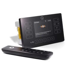 Image of Q Acoustics E120 Wall Amplifier with Bluetooth, DAB, Touch Panel Control Black