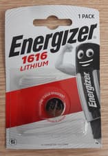 Image of CR1616 ENERGIZER Lithium Batteries 1616 DL1616 3V Coin Cell Longest Expiry
