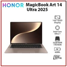 Image of Honor MagicBook Art 14 2025 BROWN Ultra 7 32GB RAM 1TB SSD Windows PC Laptop