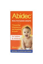 Image of Abidec Multivitamin Drops for Babies and Children 25ml