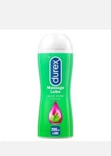 Image of 3 X Durex Play 2in1 Massage Lotion Lubricant Water Gel Aloe Vera 600ml