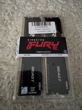 Image of Kingston Fury Beast 16gb 2x8GB 3600MHz DDR4 CL17 RAM Memory Kit / NEXT DAY