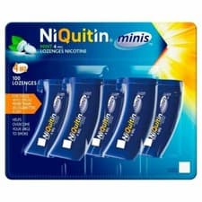 Image of Niquitin Minis Mint 4MG 100 Lozenges