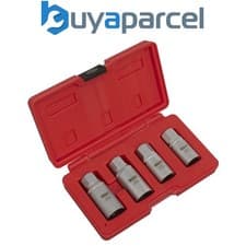 Image of Sealey AK723 Metric Stud Extractor Set 1/2"Sq Drive 4pc 