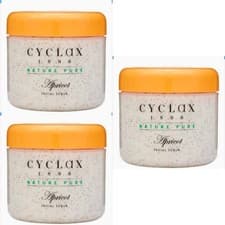 Image of CYCLAX Nature Pure Apricot Facial Scrub - 300ml X 3 