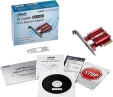 Image of ASUS XG-C100C 10-Gigabit PCIe Network Adapter – Ultra-Fast Ethernet Card