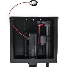 Image of Wirquin Duo Compact Bottom Concealed Cistern 2” CDC71CP-AG