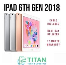 Image of APPLE IPAD 6TH GEN 2018 9.7" 32GB/128GB Wi-Fi/4G EXCELLENT CONDITION