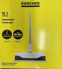 Image of Kärcher SC 1 Upright Steam Mop up to 30 second heat Time 1300 W-Brand New White