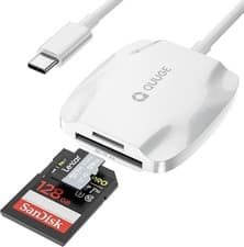 Image of SD Card Reader 4.0, 312MB/s USB-C to SDXC/SDHC/SD/MMC/RS-MMC/Micro SD(SDXC/SDHC)