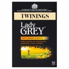 Image of Twinings Lady Grey Tea Bags - 50's - Pack of 2 (50's x 2)