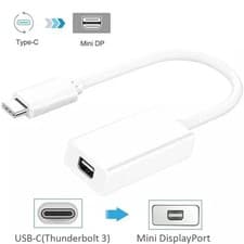 Image of USB-C to Mini Display Port Converter Type-C to Mini DP Adapter Cable For Laptop