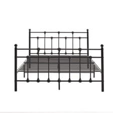 Image of Strong Metal Bed Frame 4ft 4ft6 Small Double Solid Bedstead Base Home Furniture
