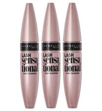 Image of Maybelline Lash Sensational Full Fan Effect Intense Black Mascara Genuine New x1