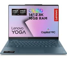 Image of LENOVO Yoga 7 14" 2 in 1 Laptop - AMD Ryzen AI 5, 512 GB SSD - REFURB-C